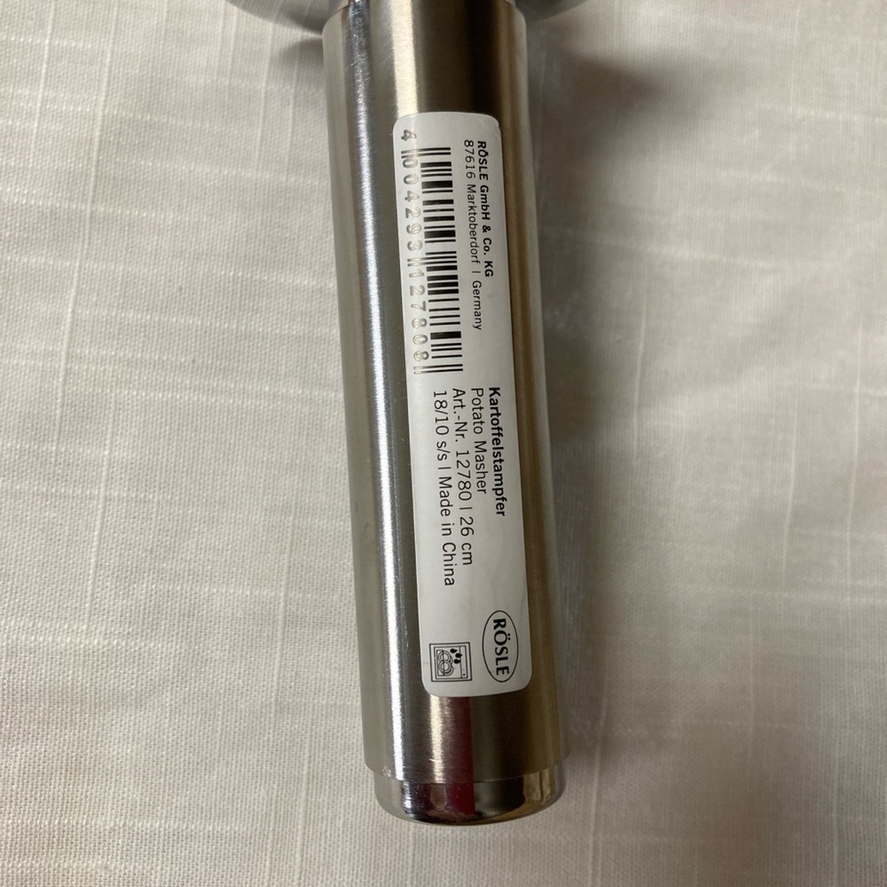 ROSLE Stainless Steel Potato Masher HOST PICK - Picture 4 of 4